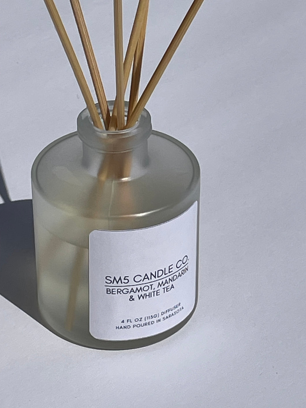 Bergamot, Mandarin & White Tea Reed Diffuser